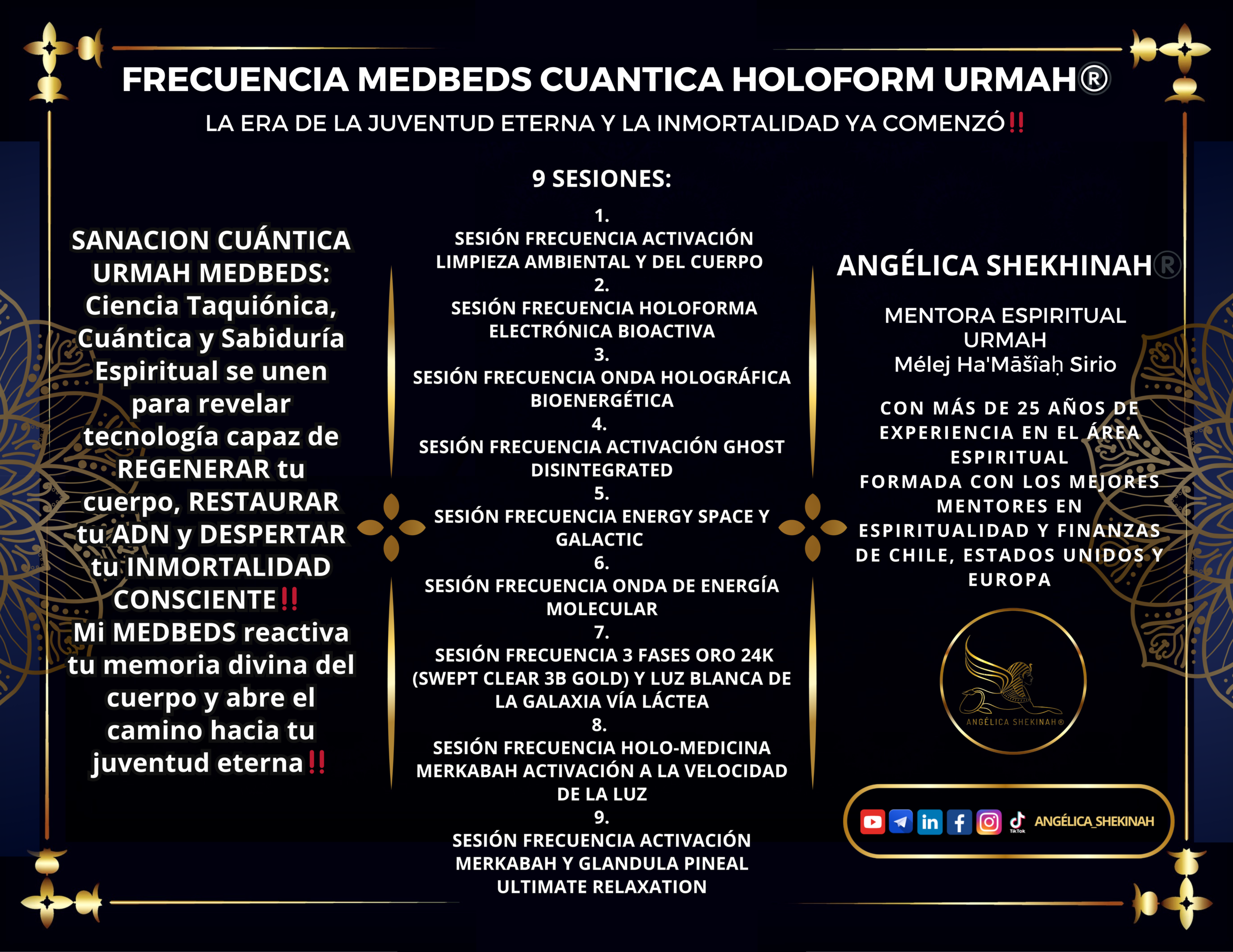 MENTORÍA GRUPAL MINISTERIO DEL AMOR - NAVE JERUSALEMA NORMAS DE LA MENTORÍA - ANGÉLICA SHEKHINAH®️
